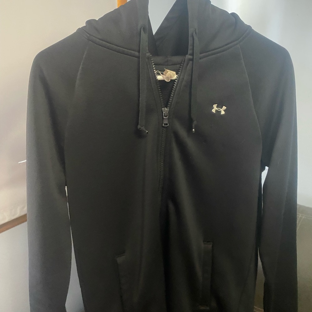 Medium Under Armor Cold Gear Zip Up Hoodie